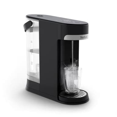 Tefal Instant Hot Water Dispenser, 2L Removeable Tank, Variable Temperatures & Cup Size Settings, Adjustable Cup Height, Descale Setting, One-Touch Operation, Energy-Saving, Quiet, BR3508G0, Black
