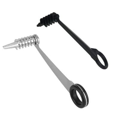 2 Pcs Spiralizer for Vegetables - Potato Spiral Cutter with Stainless Steel Blades, Handheld Vegetable Spiralizer & Slicer for Salads, Bento Boxes, Easy-Clean Spiraliser