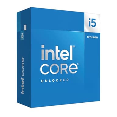 Intel® Core™ i5-14600K Desktop Processor 14 cores (6 P-cores + 8 E-cores) up to 5.3 GHz