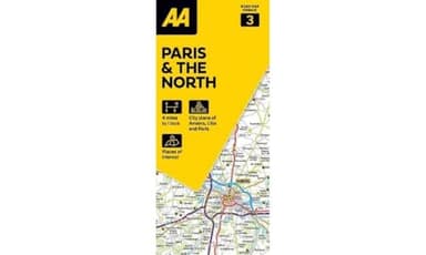 Road Map Paris & The North (AA Touring Map France 03) (AA Road Map France Series 03) Folded Map: 4