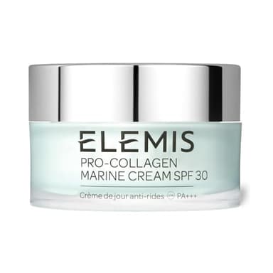 ELEMIS Pro-Collagen SPF Marine Cream, Anti-Wrinkle Daily Face Lotion, Hydrating Ultra-Light SPF30 Gel-Cream Day Moisturiser Leaves Skin Smooth, Glowing and Rejuvenated, Suitable for All Skin Types