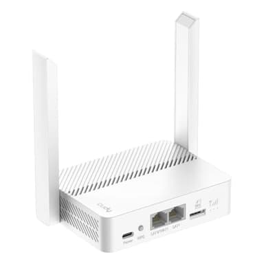 Cudy New LT300 4G LTE WiFi Router 4G Router with SIM Slot 300Mbps, Compatible with All Operators, 2×2 MIMO, No Configuration Required, OpenVPN, WireGuard
