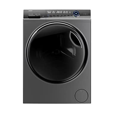 Haier I‑Pro Series 7 Plus 11kg Freestanding Washing Machine, 1400 RPM, A Rated, Direct Motion Motor, Wi‑Fi & hOn App, Smart AI, Anti-Bacterial Treatment, Anthracite, 60x69x85 cm - HW110-B14979S8EU1