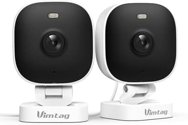 Vimtag 2.5K 4MP Outdoor Security Camera Wired, CCTV Camera Systems WiFi w/Color Night Vision for Home, Pet, Baby, Nanny, IP65, Motion Detection, 2-Way Audio, Siren, 24/7 Recording, Works with Alexa
