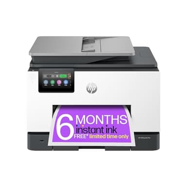 HP OfficeJet Pro 9132e All-in-One Printer | Colour | Printer for Small Office | Print, Scan, Copy Automatic document feeder| 2 Tray | 3 Months of free Instant Ink | Easy Setup | Up To 3 Years Warranty