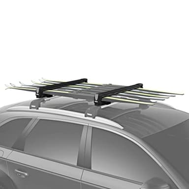 Thule SnowPack Ski/Snowboard Rack, 6 Pair-Black