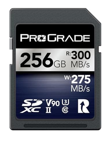 ProGrade Digital SDXC UHS-II V90 Iridium Memory Card (256GB)