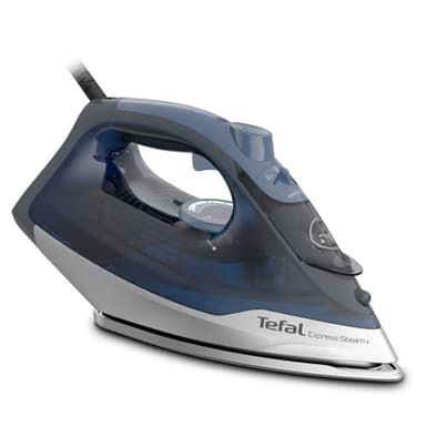 Tefal Express Steam Iron, 2600W, 190 g/min Steam Boost, 45g/min Continuous Steam, 270ml Water Tank, Durilium Airglide Non Stick Soleplate, Auto Off, FV2882