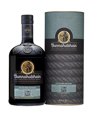 Bunnahabhain Stiuireadair Islay Single Malt Scotch Whisky, 70cl | 46.3% vol | Fruity, Nutty, Spicey, Unpeated Islay Whisky | Islay Single Malt Whisky​
