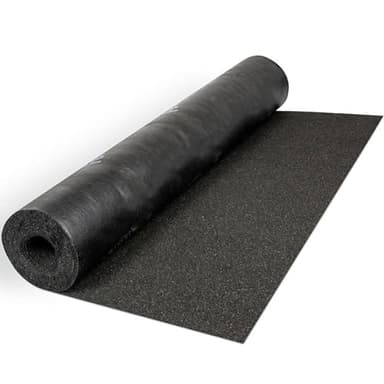 Black Polyester Shed Roofing Felt 16.4 x 3.2 ft (5m x 1m) - Heavy Duty Weatherproof Roof Felt Roll for Summerhouses, Sheds, Kennels, 10-Year Life Expectancy, Premium Roof Covering
