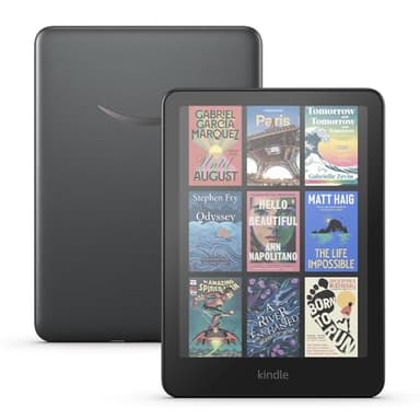 Amazon Kindle Colorsoft Signature Edition (newest gen) | With colour display, auto-adjusting front light, wireless charging and long battery life – 32GB