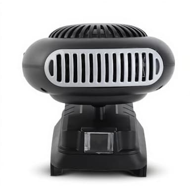 Battery Powered Space Heater, Portable 18V Heater with 2 Temperature Settings 30 to 80℃, for Small Spaces, Workshops, Indoor