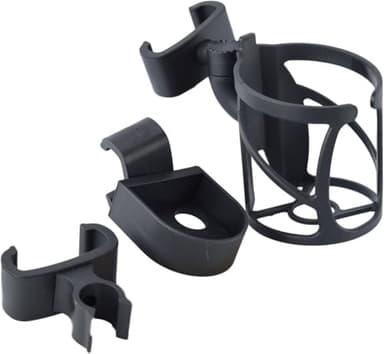 Nitro Rollator Accessory Pack (Accessories Only) Includes Water Bottle Drink Holder and Walking Stick or Cane Holder RTL-10266A