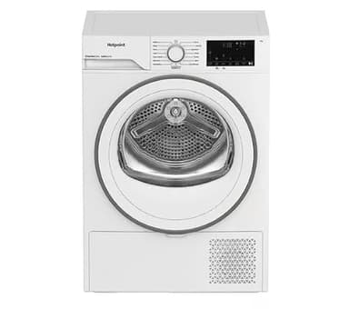 C HD 93M WW UK 9kg Heat Pump Tumble Dryer – White | Energy-Efficient Gentle Drying | Sensor Drying | Freshen Up Function | Anti-Allergy Programme | Reverse Tumble | Quiet Performance