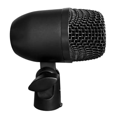 Dynamic Cardioid Bass Drum Mic, Metal Kick Drum Mic with Mount for Recording and Stage Use