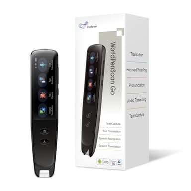 PenPower WorldPenScan Go Digital Highlighter, Reading Pen and Multilingual Language Portable Translator. Speech/Scan-to-Text, Speech/Scan to translate All in one