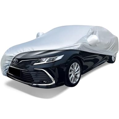 totpuc Car Cover, Dust-Proof, Scratchproof and UVproof, Universal Car Cover for Indoor and Outdoor Use, Weatherproof （XL）