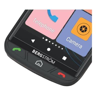 Coopers of Stortford - Easy To Use 4G Mobile Phone for The Elderly - Clear, 5.5” Touch Screen & Big, Easy-To-Use Icons - SIM Free 32GB Memory, 256GB With SD Card - Whatsapp, Facebook, Android 14