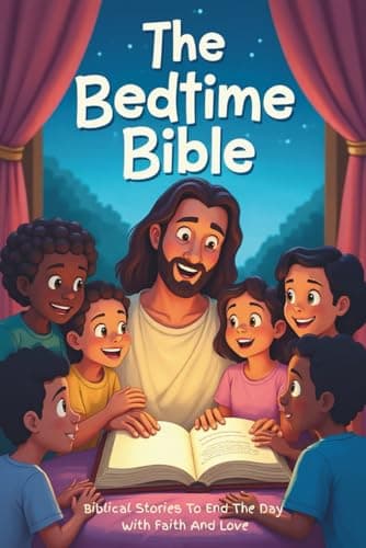 The Bedtime Bible: Biblical Stories To End The Day With Faith And Love: Bible Stories For Kids With Lessons Of Faith & Kindness & Questions To Spark Reflection & Conversation
