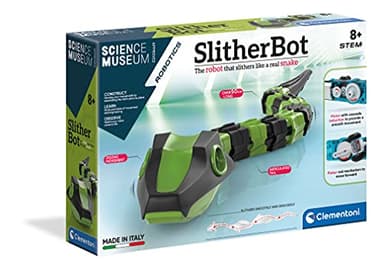 Clementoni Science Museum Slither Bot - Moving Snake Robot Toy for Kids, Educational STEM Learning Kit (8+ Years)