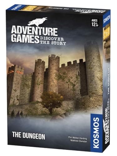 Thames & Kosmos - Adventure Game - The Dungeon - Cooperative Replayable Card Game - 1-4 Players - Fun for Adults & Kids, Ages 12+ - 695088