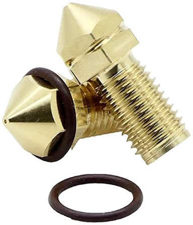 FabConstruct Nozzle Brass 0.8 mm for Ultimaker UM3, S3, S5, S5 Pro Brass Nozzle AA RN35483