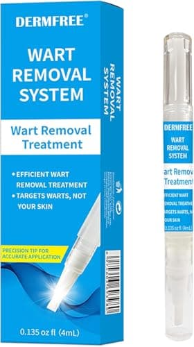 Wart & Verruca Removal Pen - Effectively Treat Warts，Prevent wart Regrowth，Skin Tag Removal Pen for Body, Hands & Feet, Safe for All Skin Types