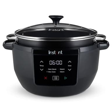 Instant Pot - Superior Slow Cooker - 7.1L Multi-Function Cooking System with Slow Cook, Sauté, Steam & Keep Warm Settings - Non-Stick Inner Pot with EasyGrab Handles for Family Meals & Entertaining