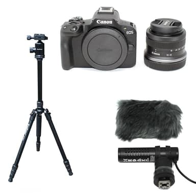 KamKorda Vlogging R50 Mirrorless Camera Kit + 2 Year Warranty