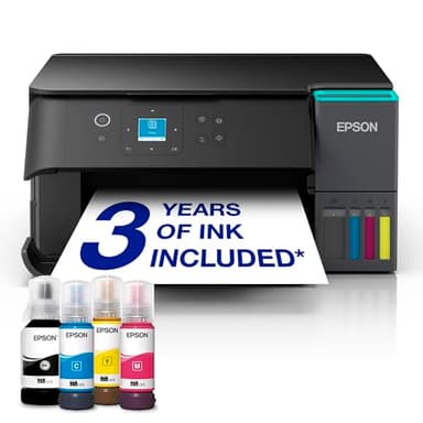 Epson EcoTank ET-2950 Home Printer with Air Print, Dual Band WiFi and 3 Years of Ink, Black