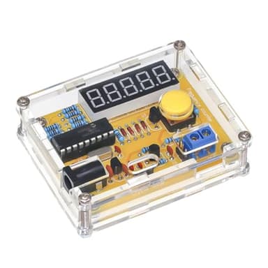 Fasizi 1Hz-50MHz Frequency Counter Module Distance Measurement Soldering DIY Kit 1Hz To 50MHz Frequency Range Measuring