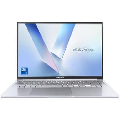 ASUS Vivobook 16 X1605VA Laptop | 16.0" WUXGA 16:10 Screen | Intel Core 5-120U | 16GB RAM | 512GB PCIe SSD | Windows 11 | Silver
