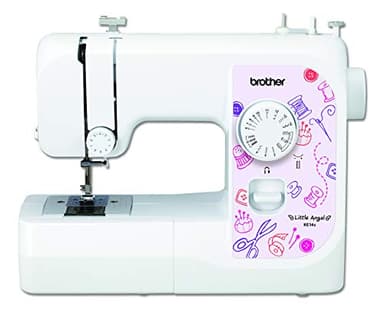 Brother KE14s Sewing Machine, Childrens Finger guard, 14 stitches, White
