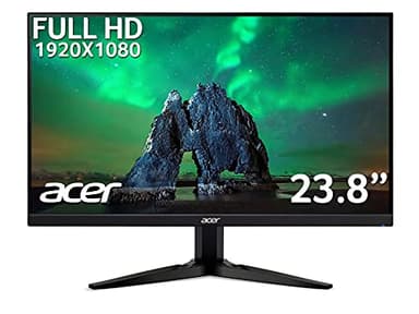 acer KG241YA 24 inch Full HD (1920 x 1080) Gaming Monitor - 75Hz, 1ms, VA Panel, FreeSync, 72% NTSC, HDMI, VGA