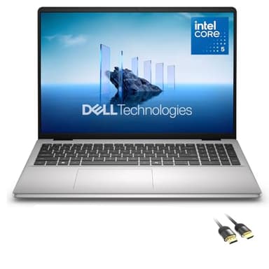 Dell 16" Touchscreen Laptop, Business & Student Laptop Computer, Win 11 Pro, Intel Core 5 120U, 16GB RAM, 1TB SSD, Copilot AI, PDG HDMI Cable, US Version KB, WiFi 6, Keypad, HDMI