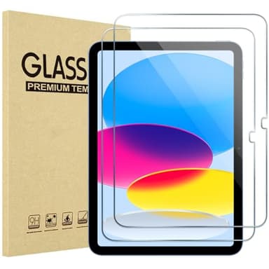 ProCase 2 Pack Screen Protector for iPad A16 2025 11th/10th 2022 Generation (11-inch/10.9), Tempered Glass Film Guard -Clear