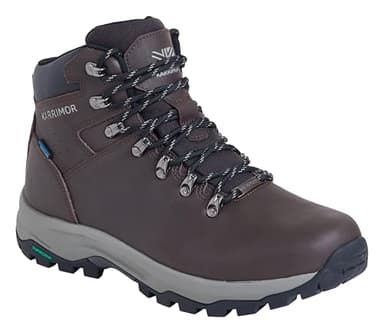 Karrimor Mendip 4 CH waterproof leather walking boot weathertite Brown UK 8
