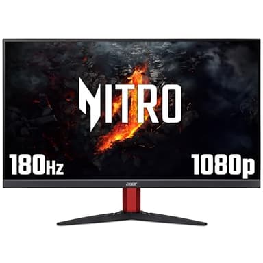 acer Nitro KG272S3 27 inch Full HD (1920 x 1080) Gaming Monitor - 180Hz, 0.5ms, VA Panel, FreeSync Premium, 72% NTSC, HDR10, Speakers, DisplayPort, HDMI