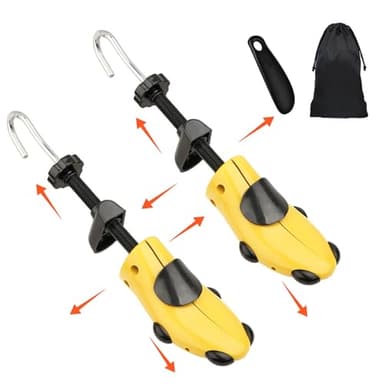 Tigcent Shoe Stretcher Men Women Shoe Tree, Shoe Shaper Expander Width Extender Adjustable Shoe Stretch Length & Width (7-12)