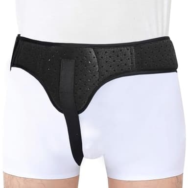 Hernia Belt for Men, Medically Approved Inguinal Hernia Support, With Removable Hernias Compression Pad Included, Adjustable Hernias Truss for Left or Right Side Supportive Groin Pain, For Inguinal