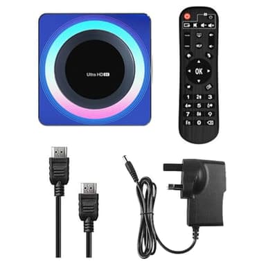 Tiardey Android TV Box: Android 13.0, 4GB Ram, 64GB Rom, Allwinner RK3528 Chip, WIFI6/6K/HDR10+/Bluetooth 5.0/Dual-band Wifi/100M Ethernet