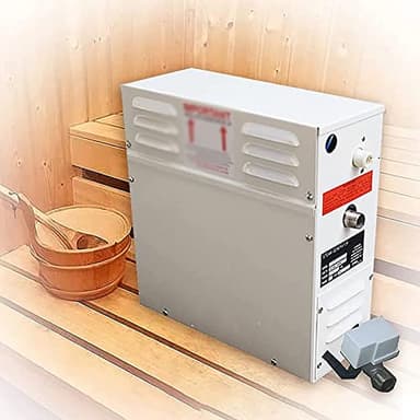 Steam Shower Sauna Generator, 220V/380V, 18KW, Suitable for Heating Spaces Up to 20 m³, Home Steam Shower System for Spa and Bath
