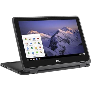 Dell Chromebook 2-in-1 11 3100 Laptop Computer Touchscreen PC, Intel Celeron N4020, 4GB RAM, 32GB eMMC, Janpaness Keyboard, Type-C, Chrome OS (Renewed)