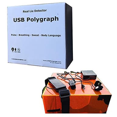 USB Polygraph Real Home Lie Detector