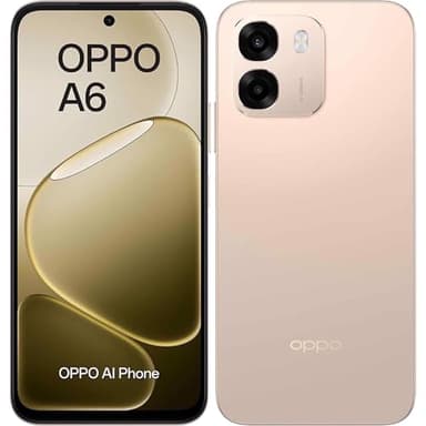 OPPO A6 5G Dimensity 6300 6GB RAM 256GB ROM 6.75" HD+ LCD Dual SIM Smartphone