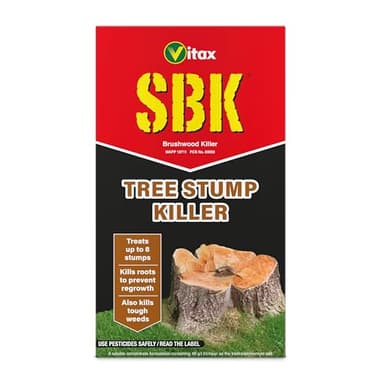 SBK Tree Stump Killer, Treats Up to 8 Stumps, Kills Roots, Easy To Use - 250ML