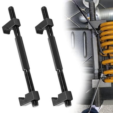 Motorcycle Spring Compressor, Universal Shock Absorber Tool, Motorcycle-Specific Tool, Heavy-Duty Spring Compressor, Tuning, Lowering Brake, Coil and Strut, 225mm Spring Compressor, 2 Pieces