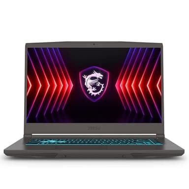 MSI Thin 15 Gaming laptop -(15.6" FHD 144Hz Panel, Intel Core i5-13420H, NVIDIA GeForce RTX 4050, 8GB*2 RAM, 512GB NVMe PCIe SSD, Windows 11 Home) - Cosmos Gray