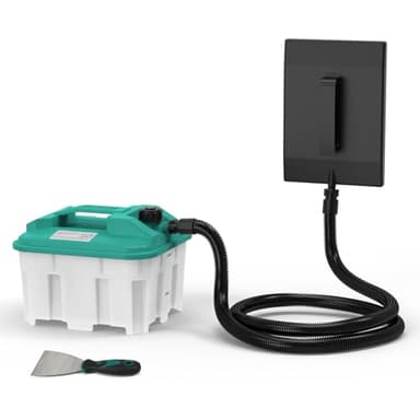 VLOXO 2300W Wallpaper Steamer Stripper 4.5L Capacity Wallpaper Remover 70 Min Steaming Time Max. Wallpaper Steamer for Vinyl, Multi-Layered, Painted, Textured Coatings with Wallpaper Scraper