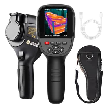 256x192 Thermal Imaging Camera with Dual-Light Fusion, -20~550°C (-4~1022°F), Handheld Infrared Thermal Imager for Home Inspection, HVAC, Electrical, Plumbing Leak Detection and Mechanical Maintenance